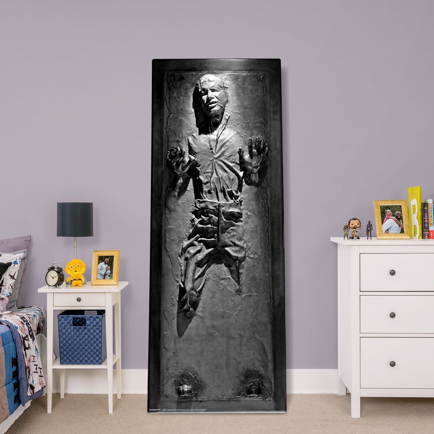 Han Solo In Carbonite   Foam Core Cutout  - Officially Licensed Star Wars    Stand Out