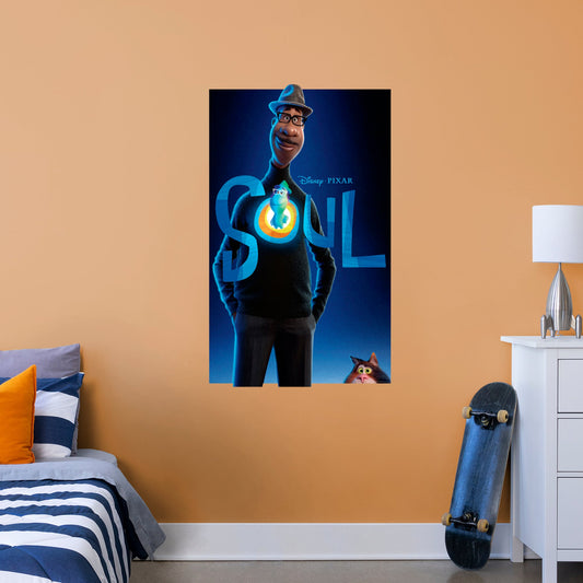 Soul Movie:  Theatrical Poster TWO        -   Removable     Adhesive Decal