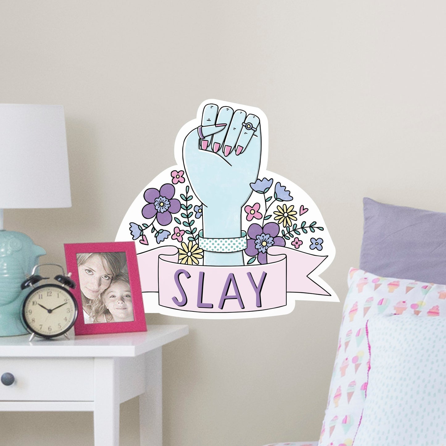 Slay        - Officially Licensed Big Moods Removable     Adhesive Decal