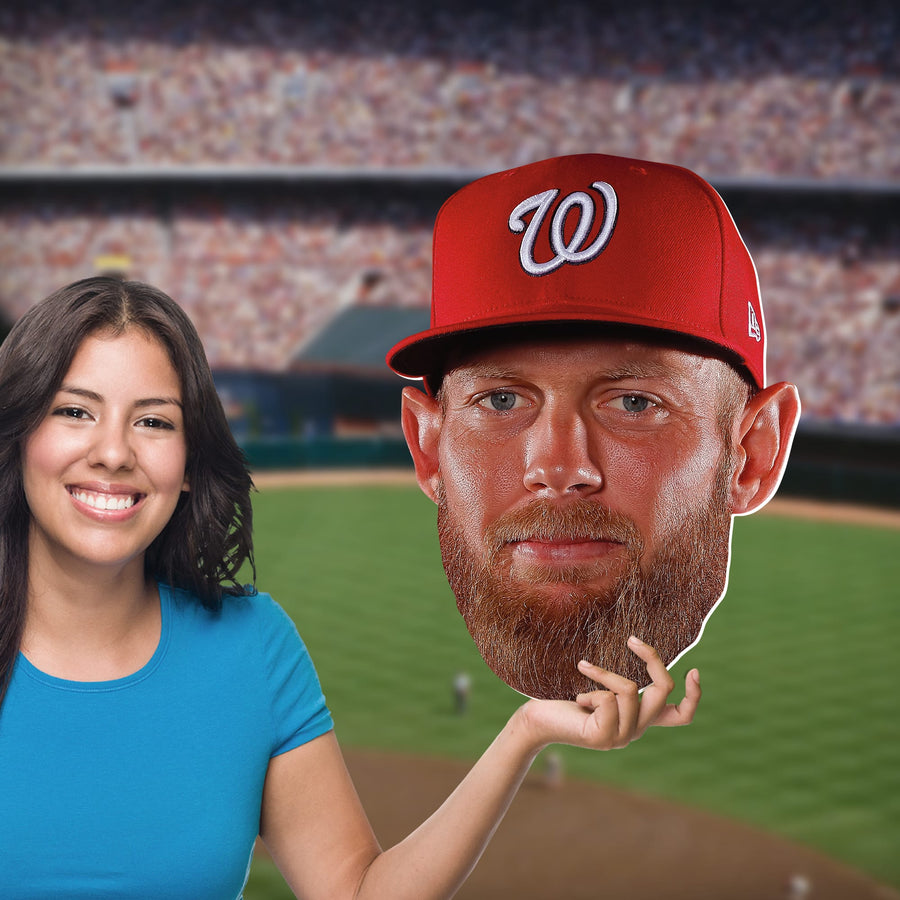 Stephen Strasburg - Big Head - Official MLB - Washington Nationals - Foam Core Cutout