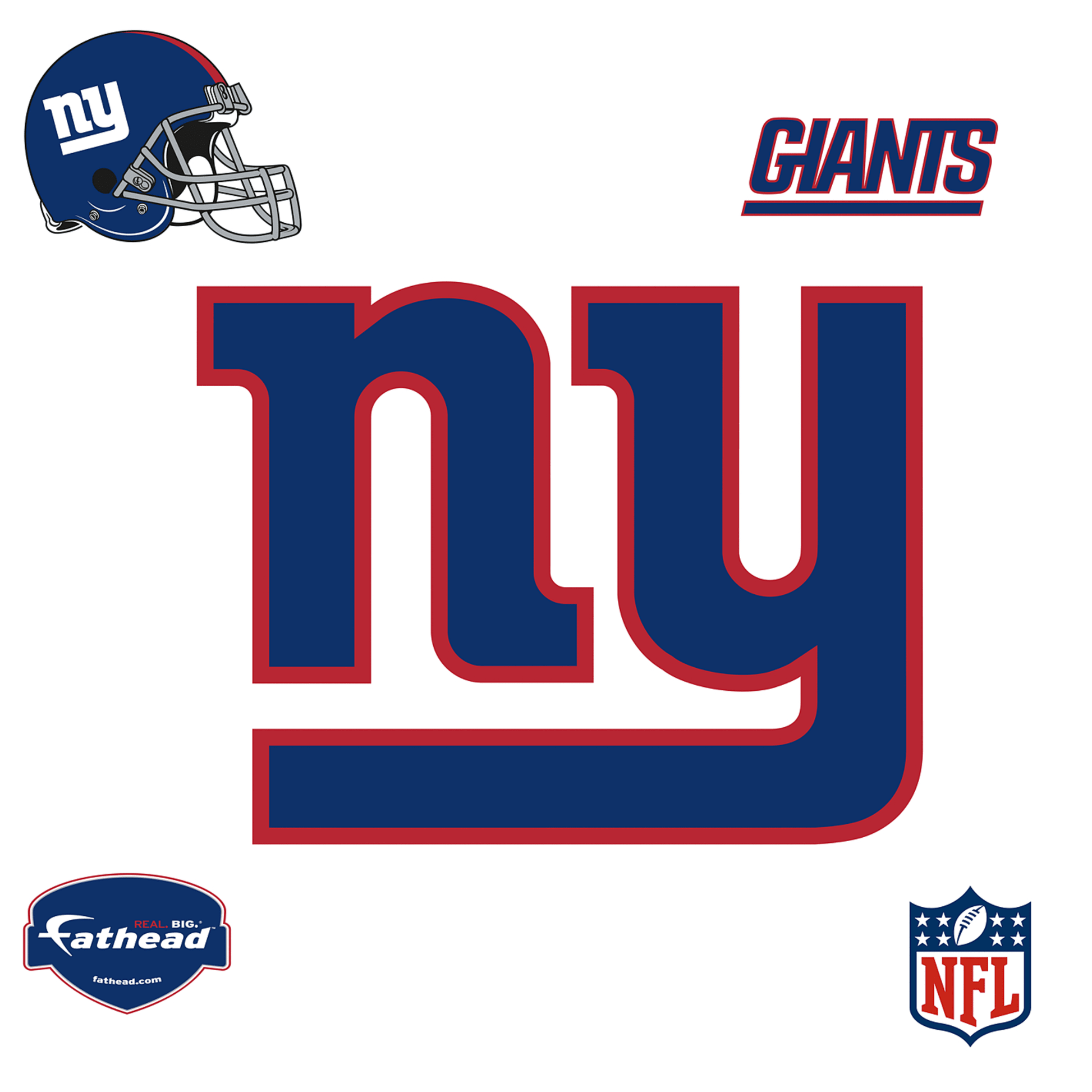 New York Giants: Classic Logo - Officially Licensed NFL Removable Wall –  Fathead