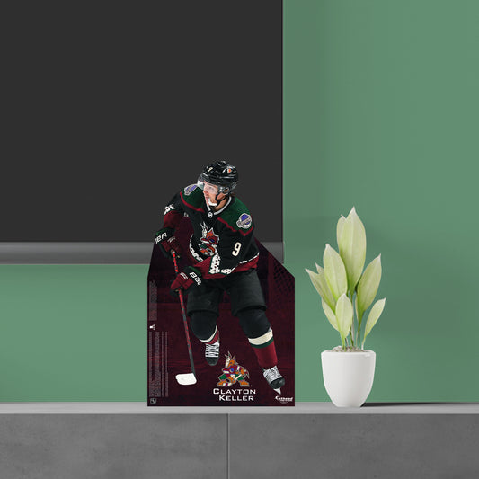 Arizona Coyotes: Clayton Keller   Mini   Cardstock Cutout  - Officially Licensed NHL    Stand Out