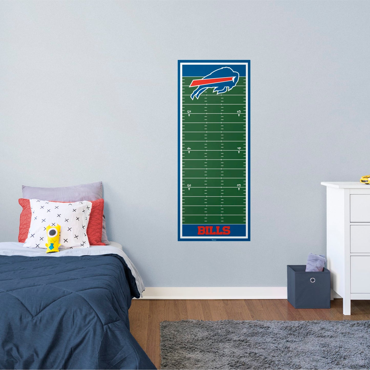 Buffalo Bills: Buffalo Bills Growth Chart        - Officially Licensed NFL Removable Wall   Adhesive Decal