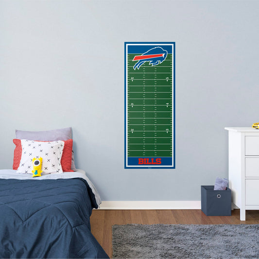 Buffalo Bills: Buffalo Bills Growth Chart        - Officially Licensed NFL Removable Wall   Adhesive Decal