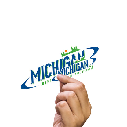Sheet of 5 -Michigan International Speedway 2021 Logo MINIS        - Officially Licensed NASCAR Removable    Adhesive Decal