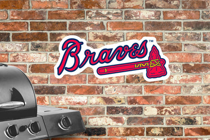 Atlanta Braves:  Logo        - Officially Licensed MLB    Outdoor Graphic