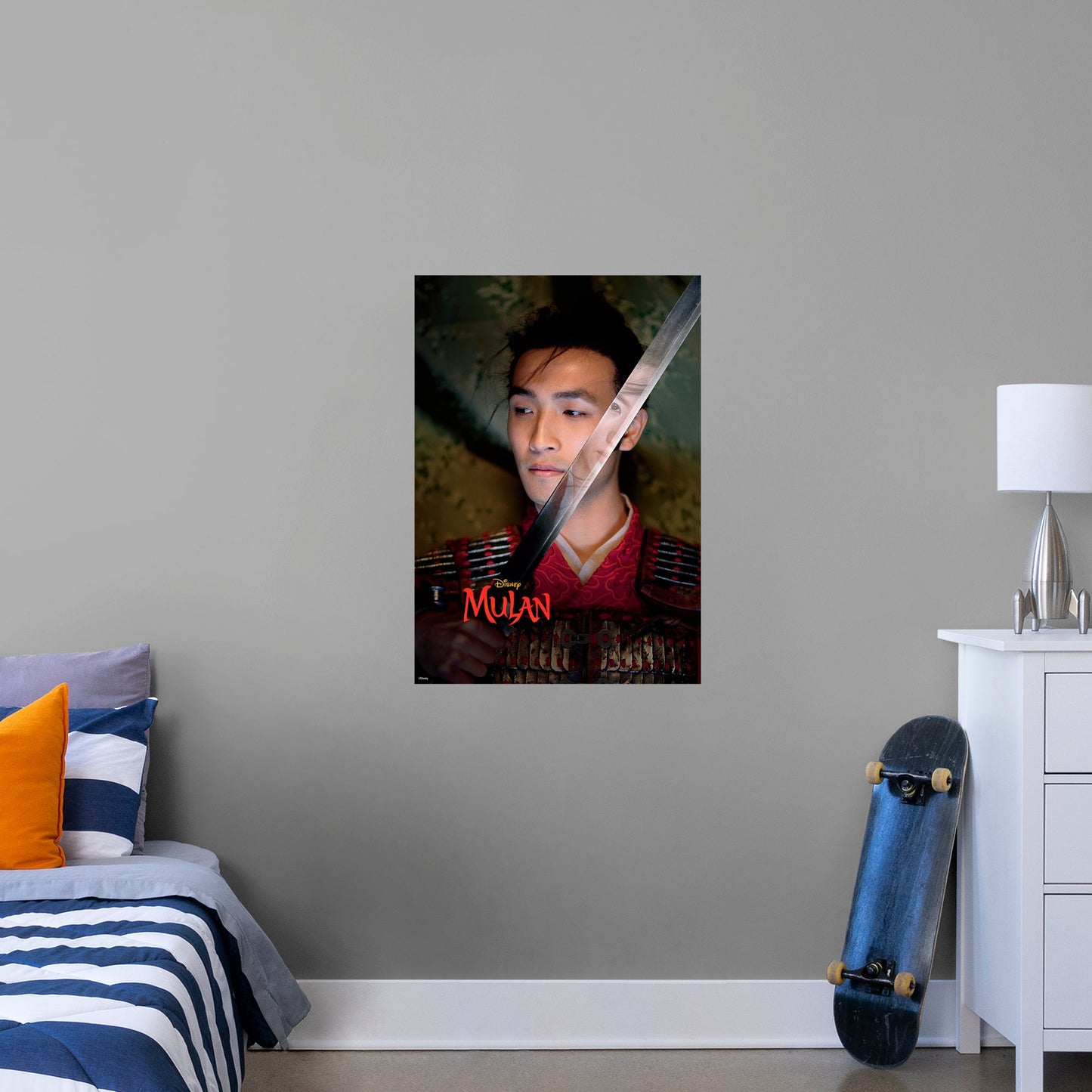 Mulan: Honghui Live Action Movie Poster        - Officially Licensed Disney Removable     Adhesive Decal