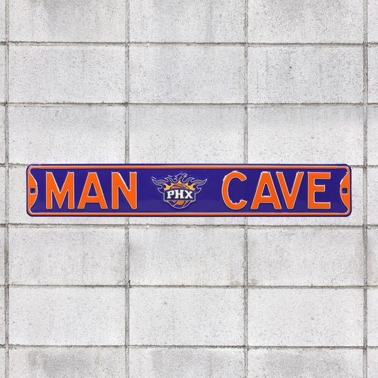 Phoenix Suns: Man Cave - Officially Licensed NBA Metal Street Sign