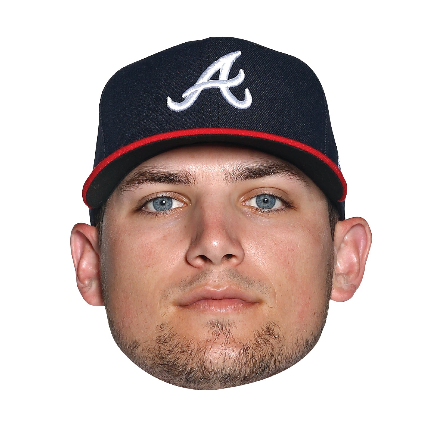 Mlb Head Austin Riley - Big Head - Official MLB - Atlanta Braves - Foam Core Cu ...