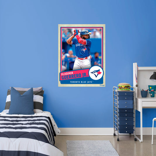 Toronto Blue Jays: Vladimir Guerrero Jr.  Poster        - Officially Licensed MLB Removable     Adhesive Decal