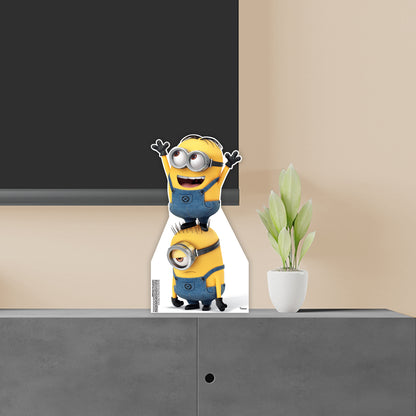 Minions:  Buddies  Mini Life-Size   Foam Core Cutout  - Officially Licensed NBC Universal    Stand Out