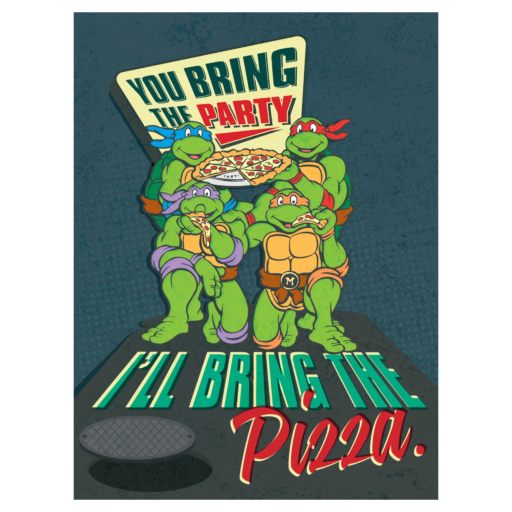 Teenage Mutant Ninga Turtles Birthday Banner : Handmade Products