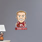 San Francisco 49ers: George Kittle  Emoji        - Officially Licensed NFLPA Removable     Adhesive Decal