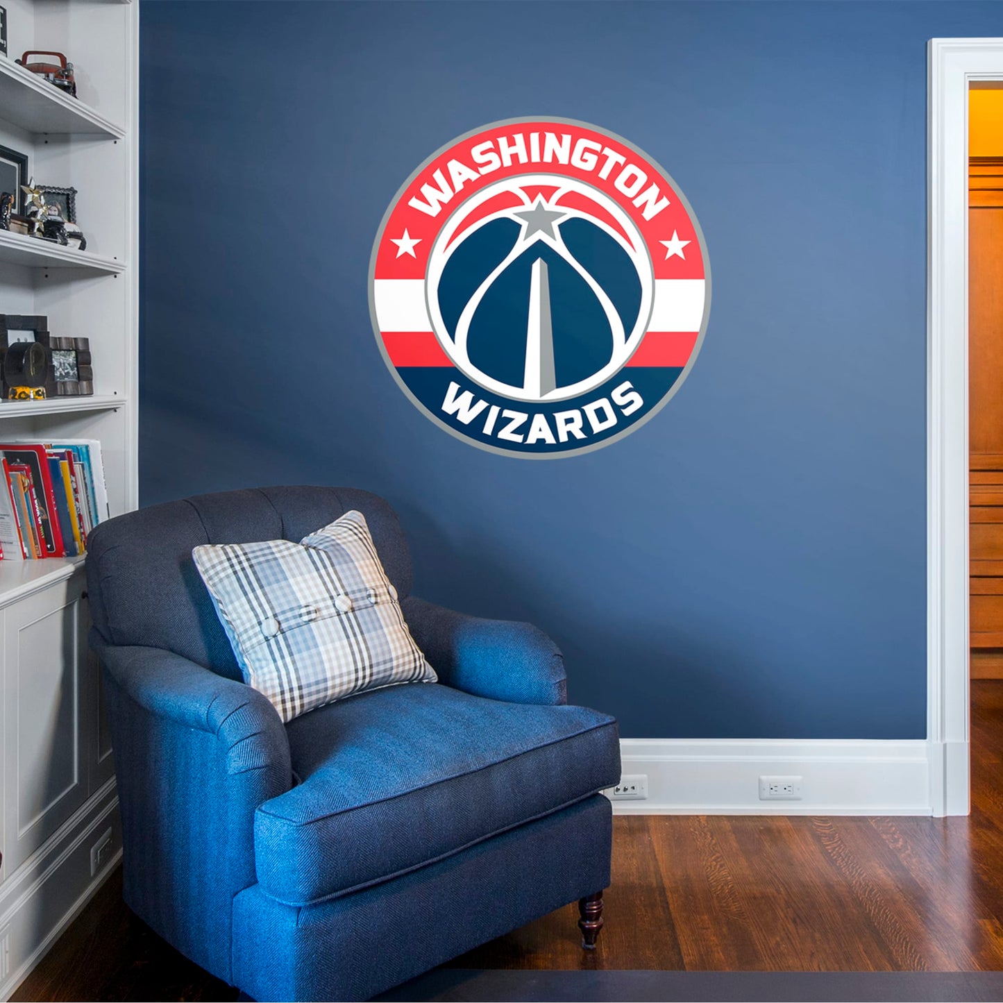 Washington Wizards: Logo - Officially Licensed NBA Removable Wall Decal