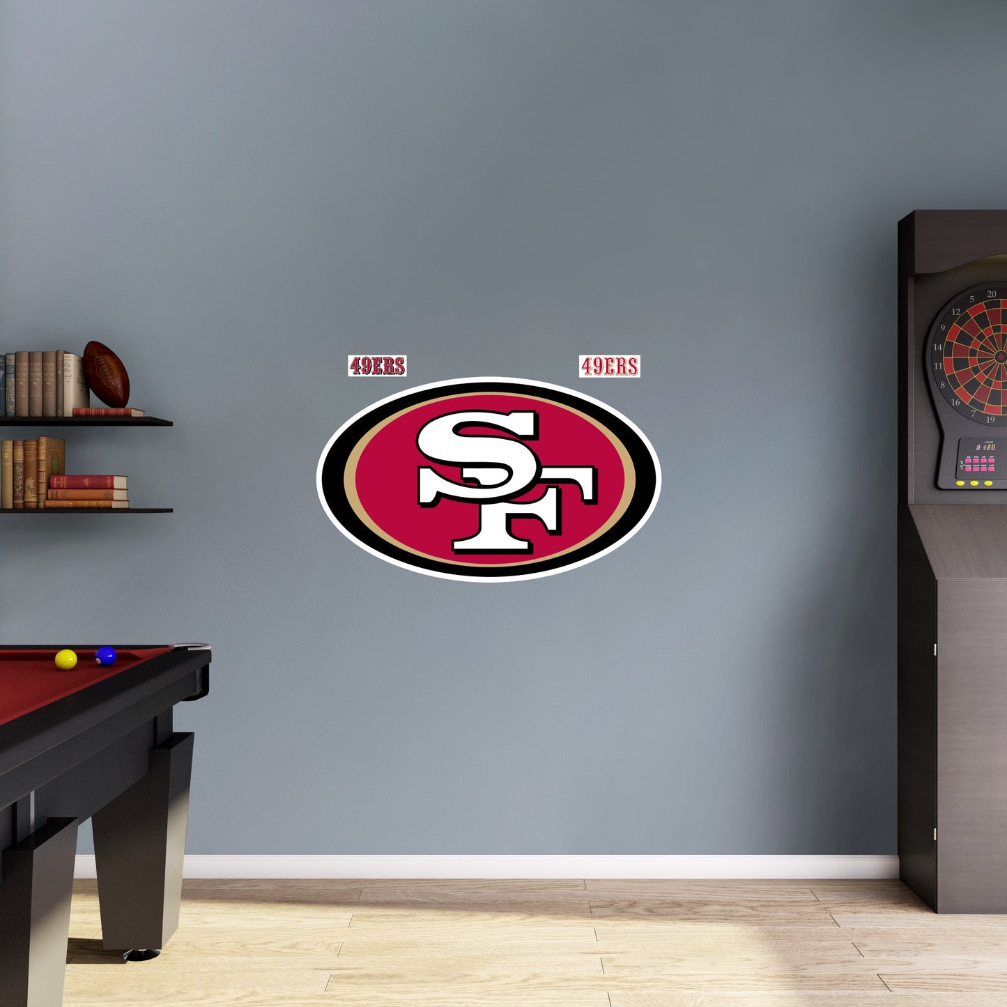 San Francisco 49ers: Logo - Officially Licensed NFL Removable Adhesive –  Fathead