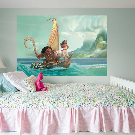 Moana:  Mural        - Officially Licensed Disney Removable Wall   Adhesive Decal