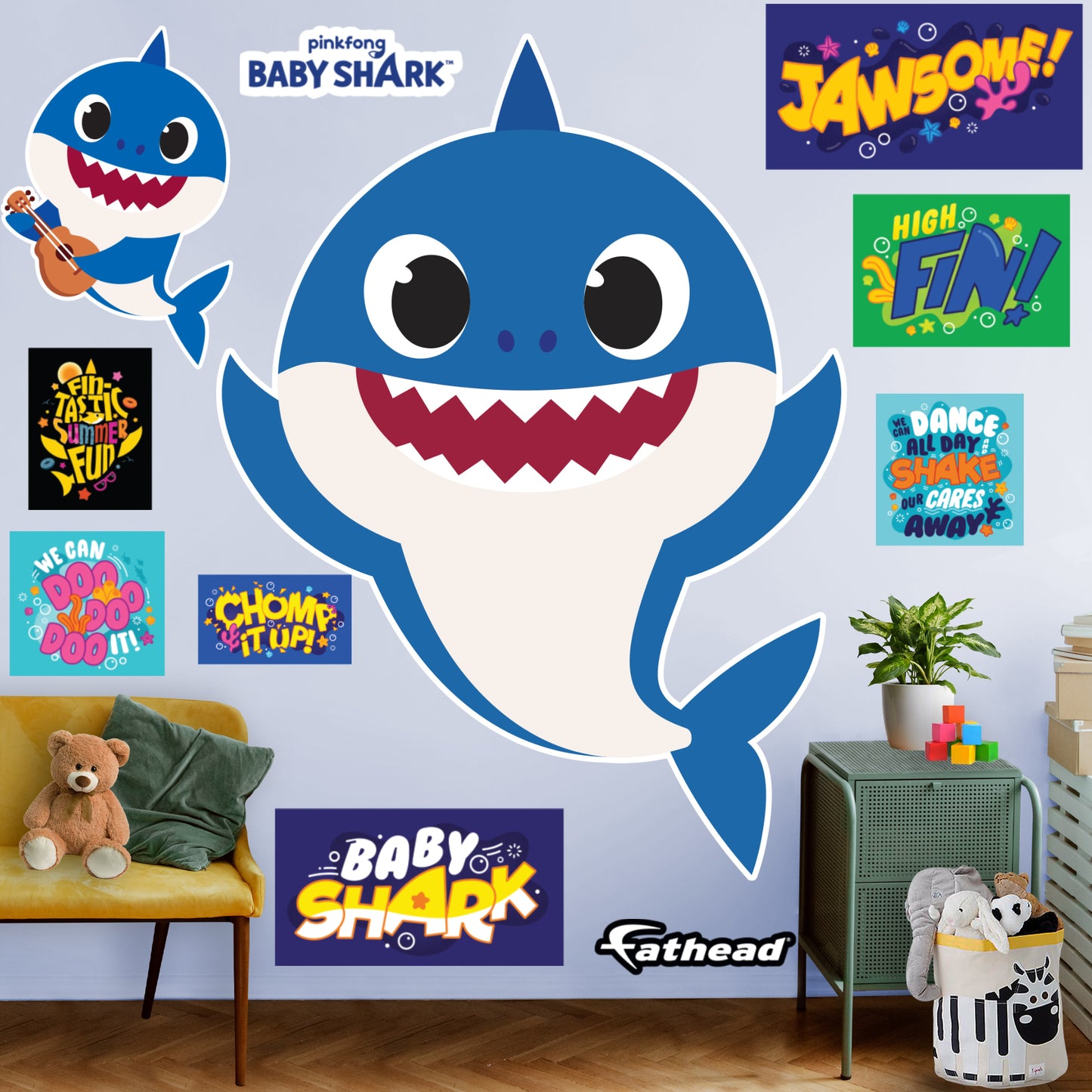 Life-Size Character +10 Decals  (51"W x 68.5"H) 