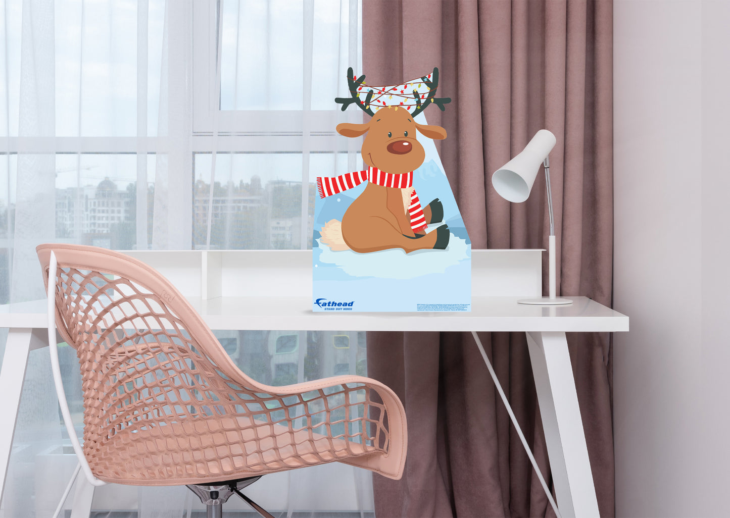 Christmas: Rudolph Mini   Cardstock Cutout  -      Stand Out
