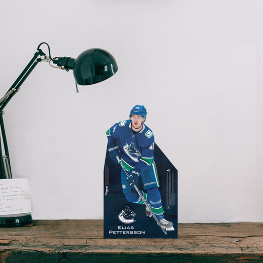 Vancouver Canucks: Elias Pettersson 2021  Mini   Cardstock Cutout  - Officially Licensed NHL    Stand Out