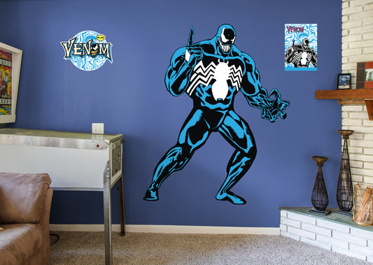 Venom: Venom Colour Wave RealBig        - Officially Licensed Marvel Removable     Adhesive Decal
