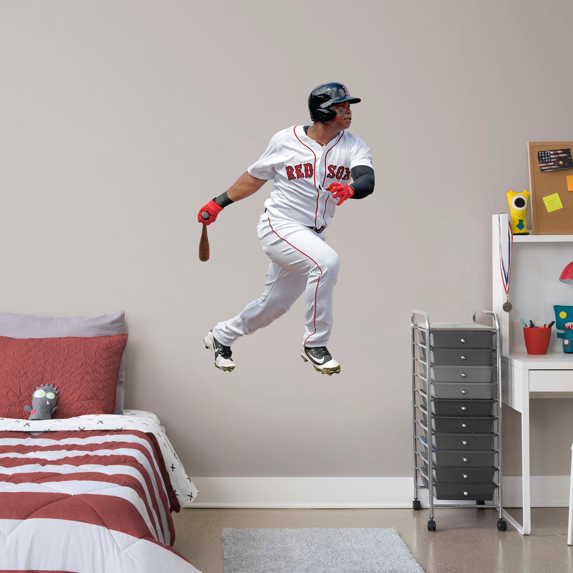 Boston Red Sox: Rafael Devers 2023 - Officially Licensed MLB Removable  Adhesive Decal