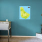 Maps of North America: Barbados Mural        -   Removable Wall   Adhesive Decal