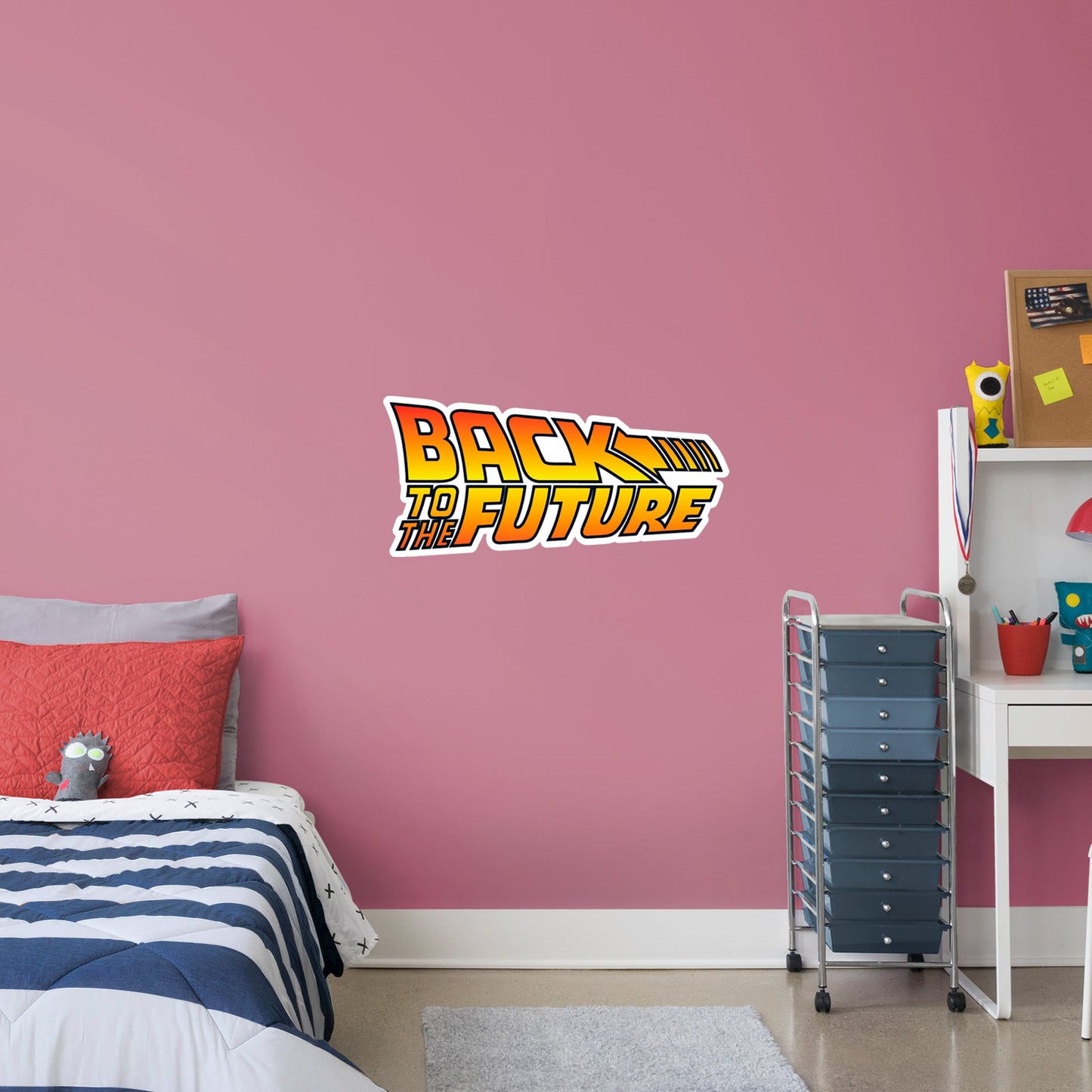 Back to the Future:  Poster Iv        - Officially Licensed NBC Universal Removable Wall   Adhesive Decal