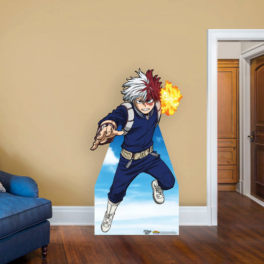 My Hero Academia: Todoroki Life-Size   Foam Core Cutout  - Officially Licensed Funimation    Stand Out