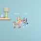 Bluey: Bluey & Bingo Sisters Shopping Trolley Icon - Officially Licensed BBC Removable Adhesive Decal