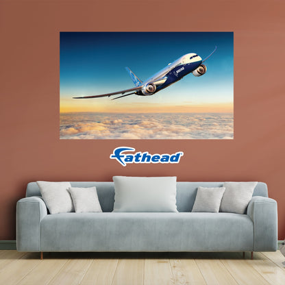 Boeing: Boeing L78M6K_787 Poster - Officially Licensed Boeing Removable Adhesive Decal