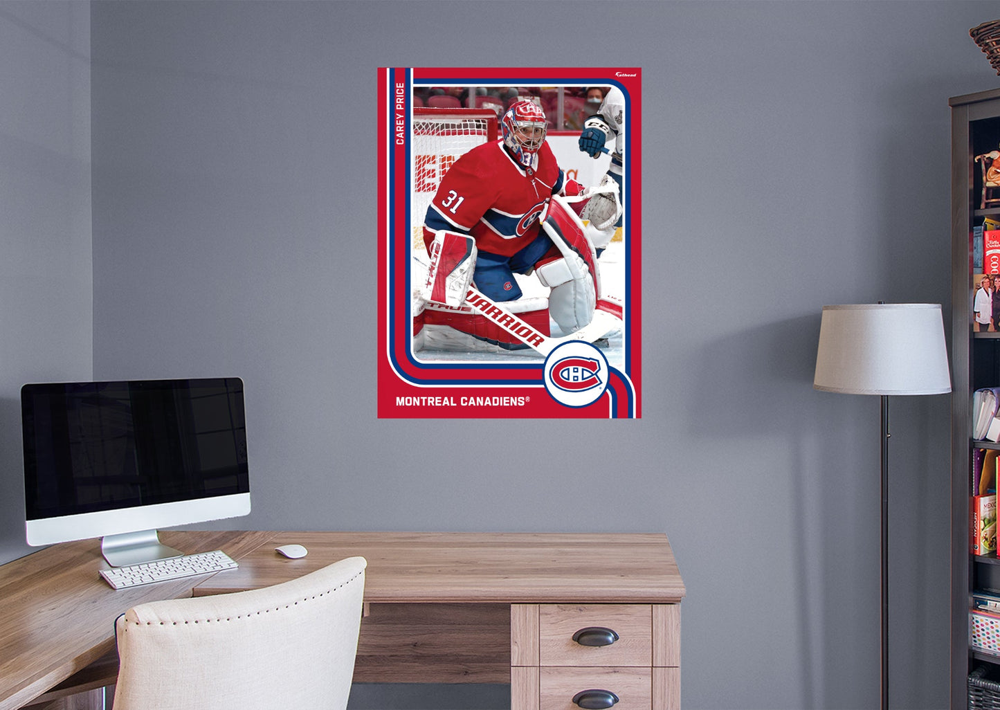 Montreal Canadiens: Carey Price Poster - Officially Licensed NHL Removable Adhesive Decal