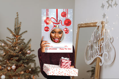 Christmas:  Snowing  Foam Core        -      Picture Boards