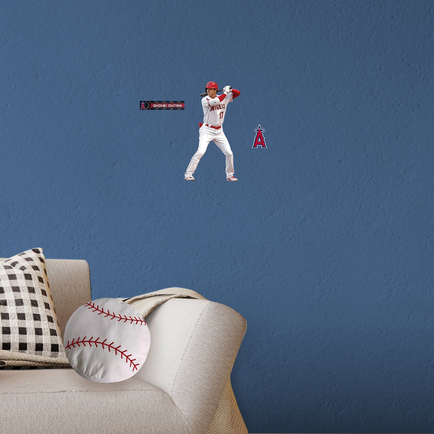 Los Angeles Angels: Shohei Ohtani - Officially Licensed MLB Removable Adhesive Decal