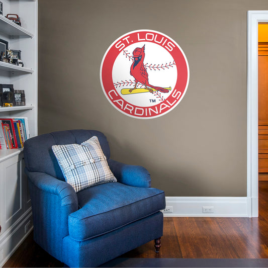 St. Louis Cardinals: Classic Logo - Officially Licensed MLB Removable Wall Decal