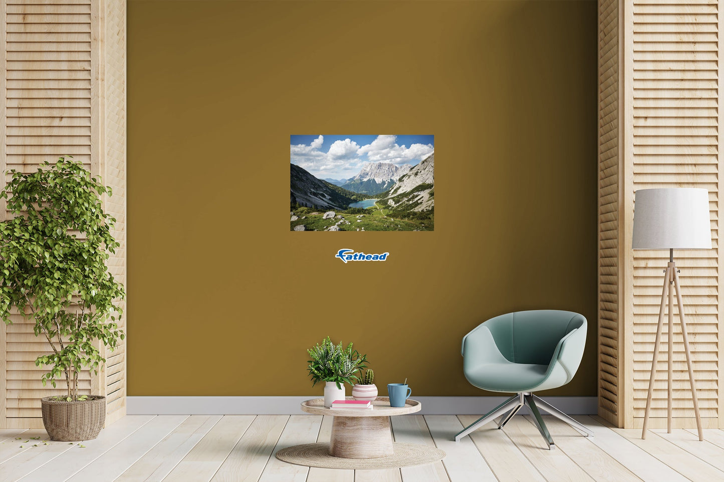 Generic Scenery: Above Poster - Removable Adhesive Decal