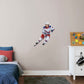 X-Large Athlete + 2 Decals (30"W x 35"H) The opposing goaltender had better be in position when Artemi Panarin takes the ice in this officially licensed NHL wall decal. The left wing for the New York Rangers has been making noise throughout the league since going undrafted and then becoming one of the NHL's top rookies a few years ago. This high-quality decal of the Breadman is the perfect addition to any Rangers fan's game room or bar, and can be easily removed in case it needs to be regifted.
