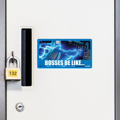 Bosses Be Like meme magnets        - Officially Licensed Star Wars    Magnetic Decal
