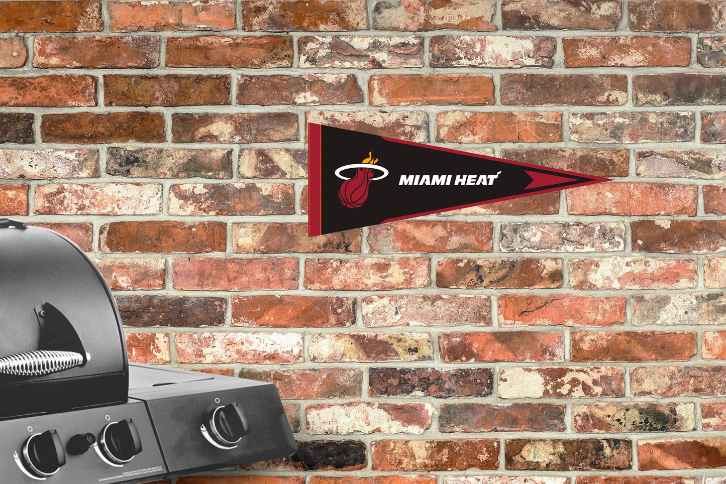 Miami Heat:  Pennant        - Officially Licensed NBA    Outdoor Graphic