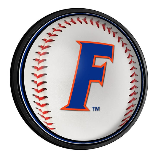 Florida Gators: Baseball - Slimline Lighted Wall Sign - The Fan-Brand
