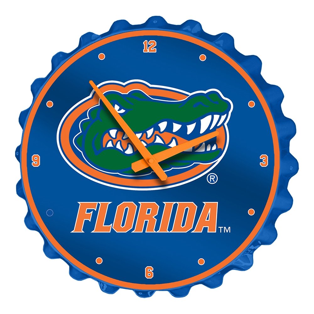Florida Gators: Bottle Cap Wall Clock - The Fan-Brand
