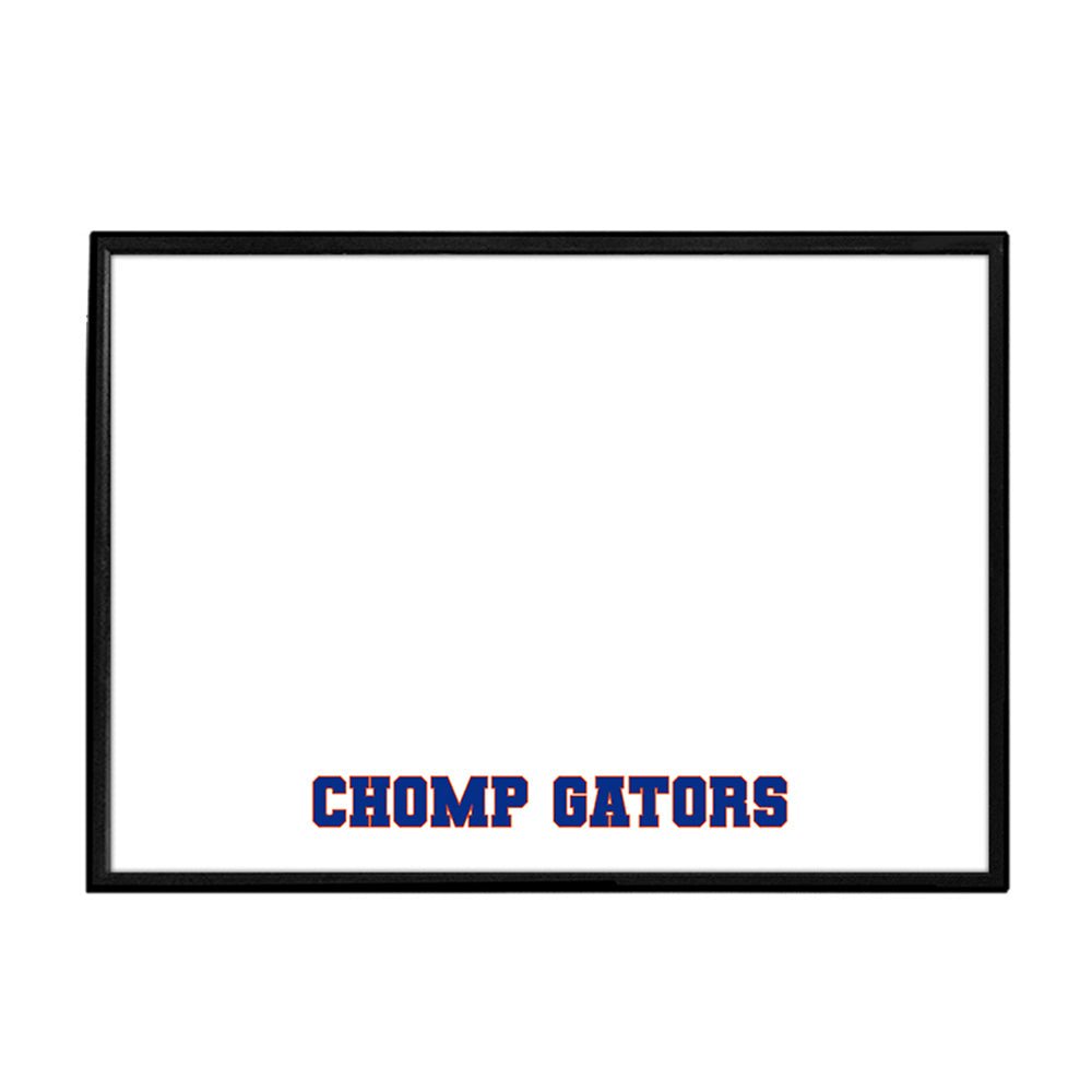 Florida Gators: Chomp Gators - Framed Dry Erase Wall Sign - The Fan-Brand
