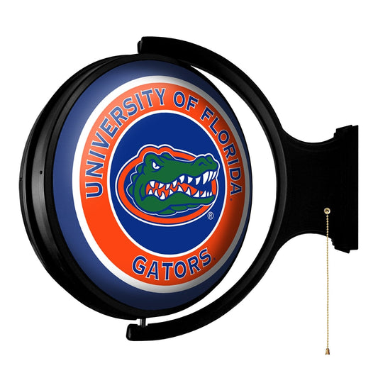 Florida Gators: Original Round Rotating Lighted Wall Sign - The Fan-Brand