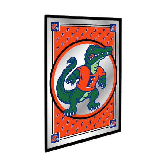 Florida Gators: Team Spirit, Mascot - Framed Mirrored Wall Sign - The Fan-Brand