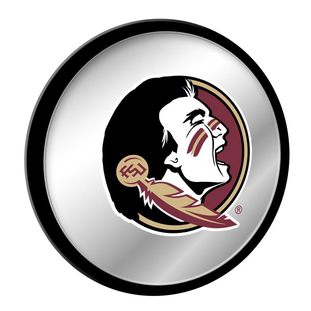Florida State Seminoles: Modern Disc Mirrored Wall Sign - The Fan-Brand