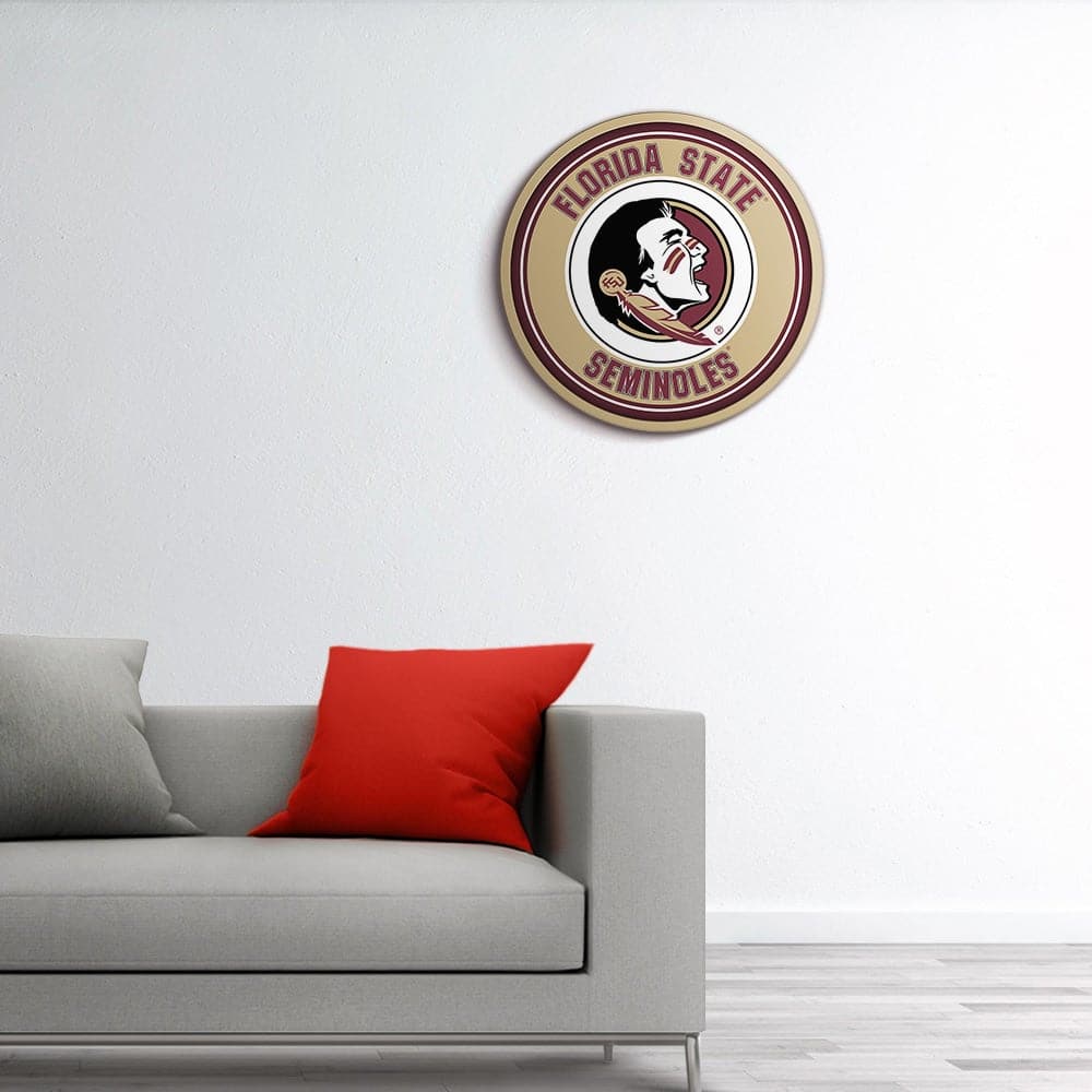Florida State Seminoles: Modern Disc Wall Sign - The Fan-Brand