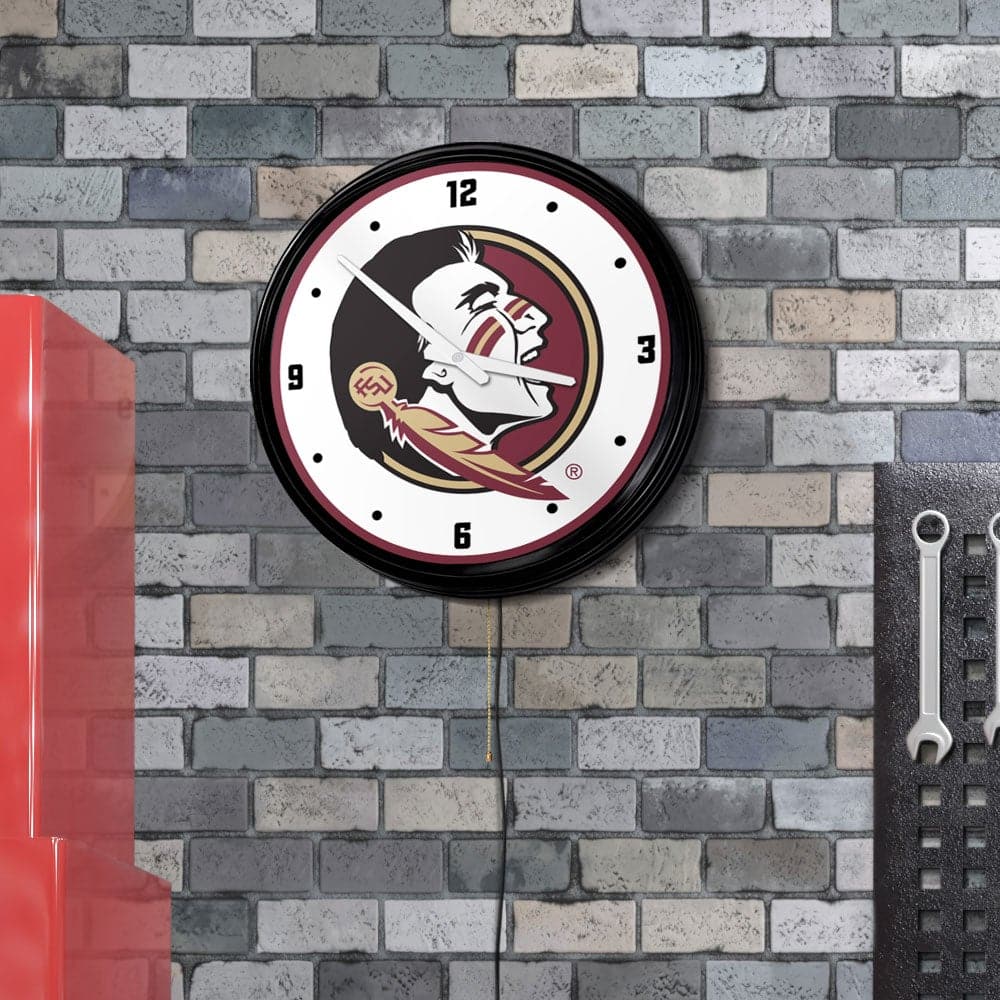 Arizona Diamondbacks: Retro Lighted Wall Clock - The Fan-Brand