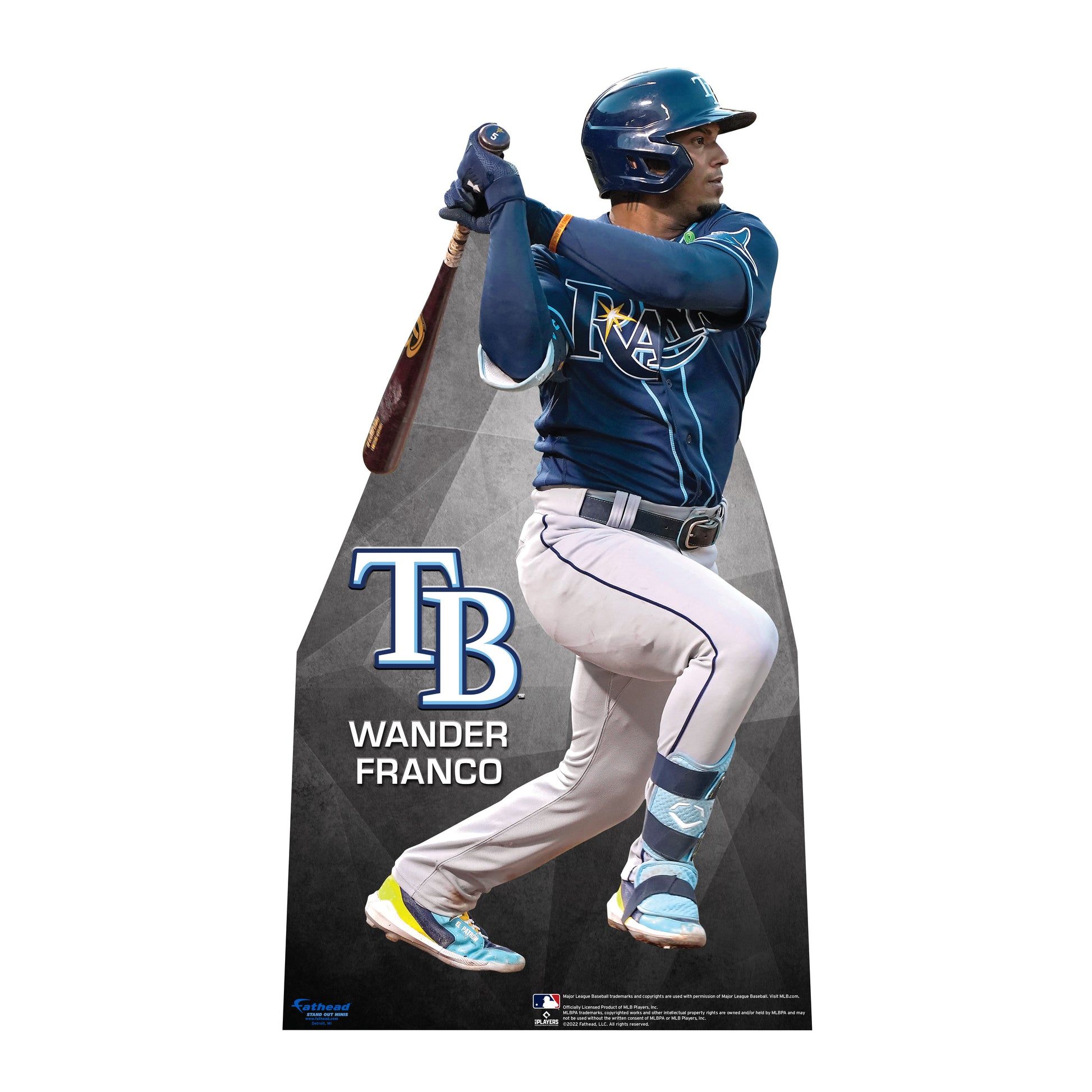 Tampa Bay Rays: Wander Franco 2022 Life-Size Foam Core Cutout