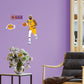 Los Angeles Lakers: LeBron James No.6 - Officially Licensed NBA Removable Adhesive Decal
