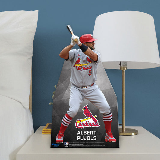 St. Louis Cardinals: Albert Pujols 2022 Stand Out Mini   Cardstock Cutout  - Officially Licensed MLB    Stand Out