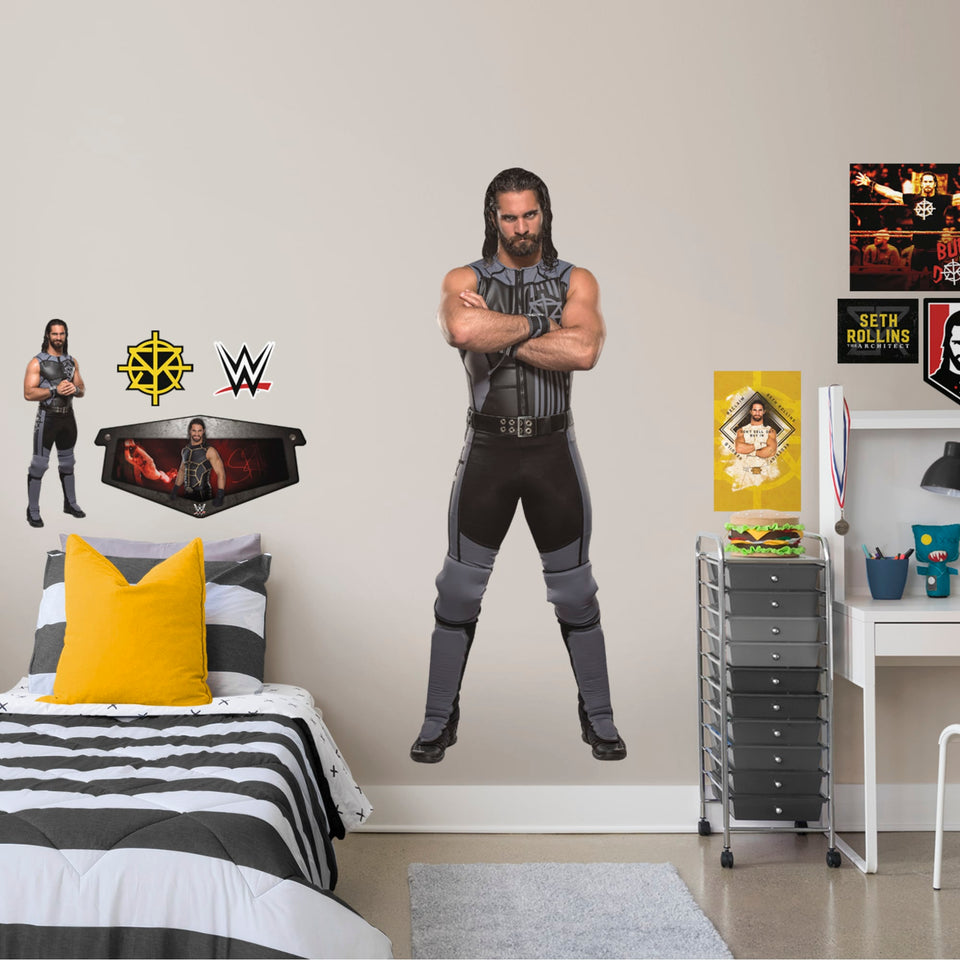 Life-Size Superstar + 11 Decals (28"W x 76"H)